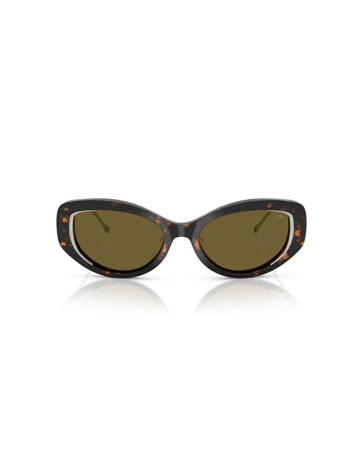 DIESEL Black Sunglass Dl2001mu