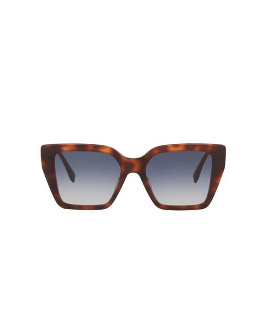 Fendi Black Sunglass Ff Diamonds Fe40161i