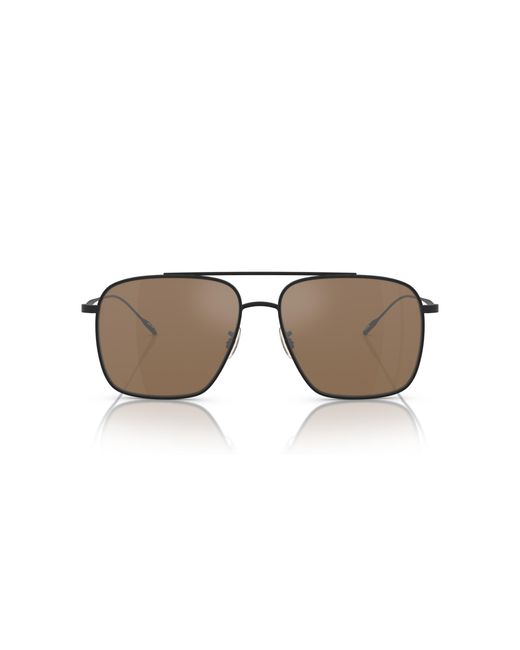 Oliver Peoples Black Sunglass Ov1320st Dresner