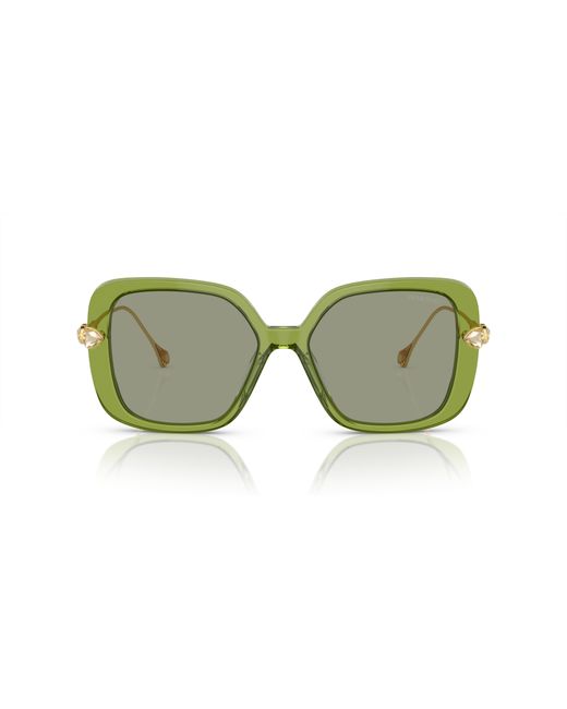 Swarovski Green Sk6011 Sunglasses