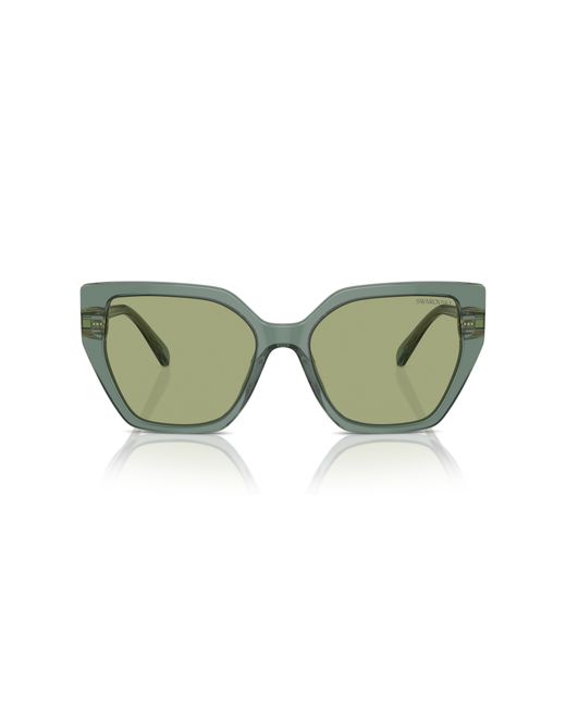 Swarovski Green Sunglass Sk6016