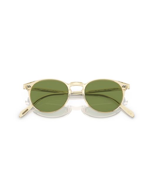 Oliver Peoples Green Sunglass Ov5004su Riley Sun