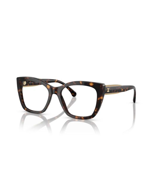 Chanel Black Sunglass Cat Eye Eyeglasses Ch3460a