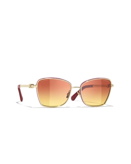 Chanel Black Sunglass Square Sunglasses Ch4289q