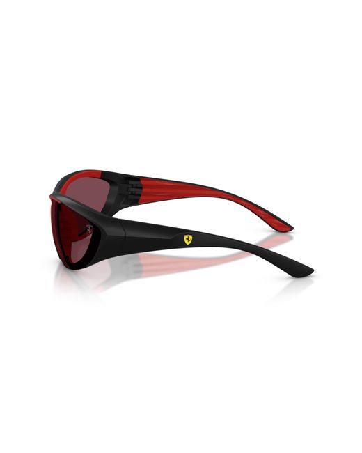 Scuderia Ferrari Black Sunglasses Fz6029U for men