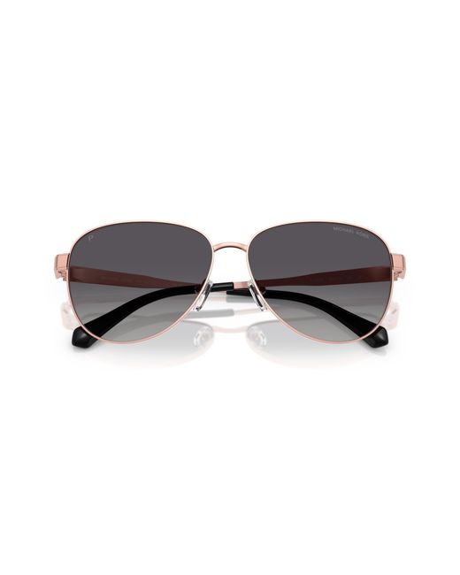 Michael Kors Black Polarized Sunglasses