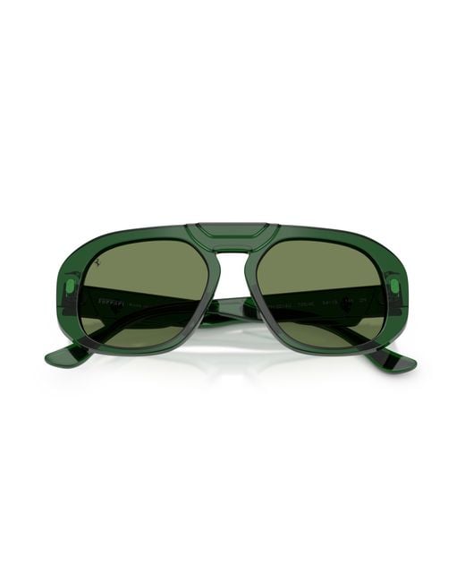 Ferrari Green Sunglass Fh2014u for men