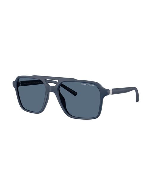 ARMANI EXCHANGE Black Sunglass Ax4166su for men