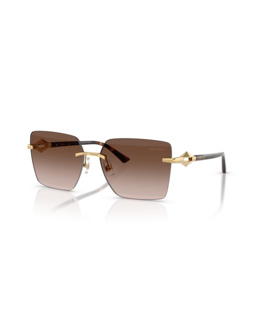 Jimmy Choo Black Sunglass Jc4018