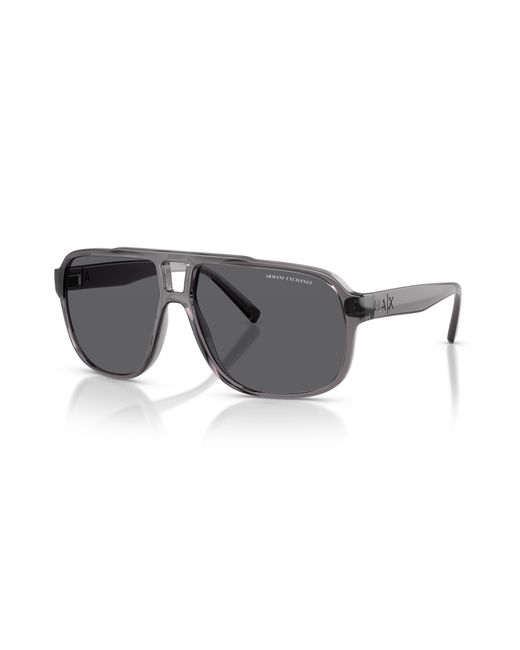 ARMANI EXCHANGE Black Sunglasses Ax4104S for men