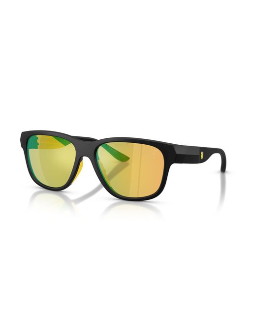Scuderia Ferrari Black Sunglasses Fz6028U for men