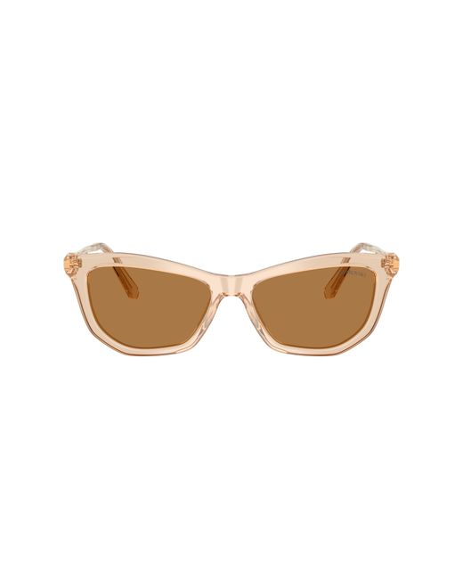 Swarovski Vrouwelijk Sunglass Sk6057 in het Black