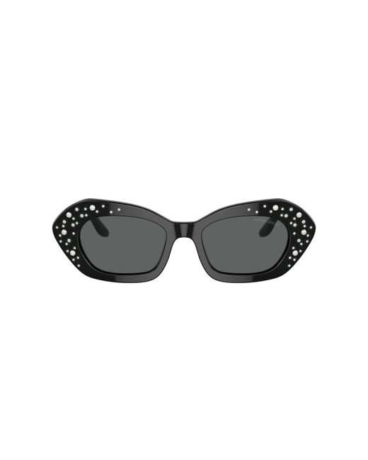 Giorgio Armani Black Square Sunglasses Limited Edition
