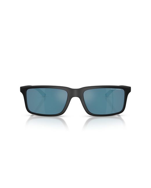 ARMANI EXCHANGE Black Sunglass Ax4157su for men