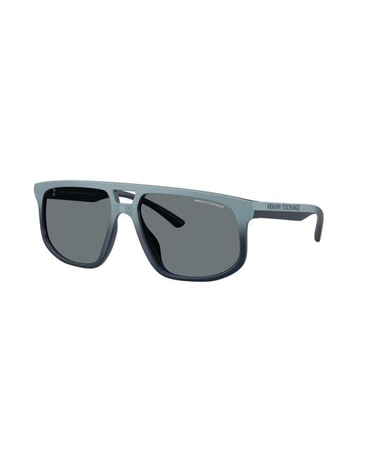 ARMANI EXCHANGE Black Sunglass Ax4161su for men