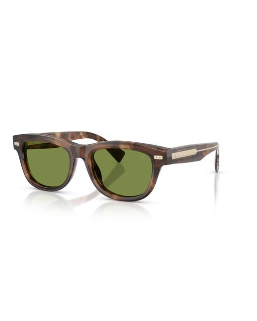 Brunello Cucinelli Green Sunglass Bc3016s Stanley J. for men