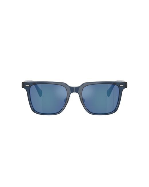 Oliver Peoples Black Sunglass Ov5592s Mr. Federer Ii for men