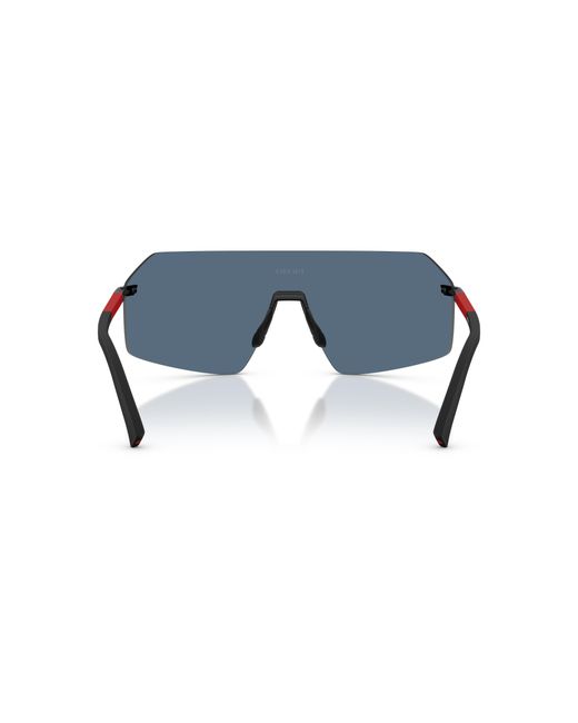 Prada Linea Rossa Black Sunglass Ps B50s for men