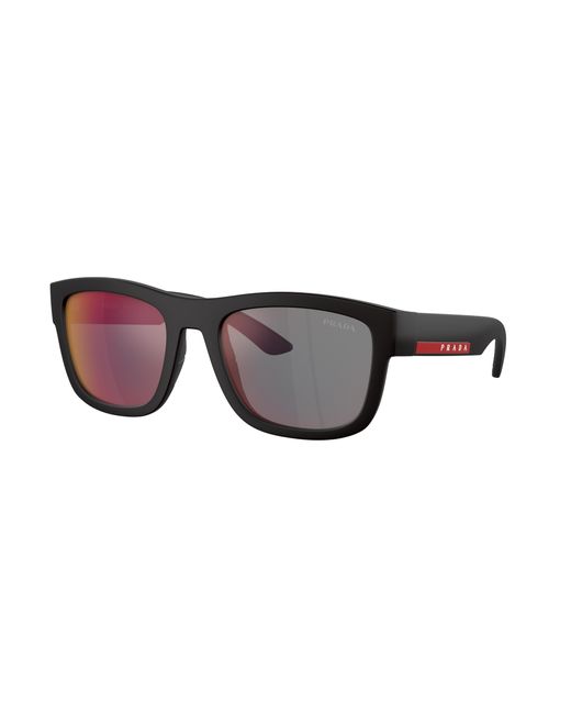 Prada Linea Rossa Mannelijk Sunglass Ps 01Zs in het Black voor heren