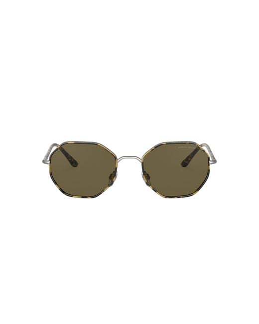 Giorgio Armani Black Sunglass Ar6112j for men