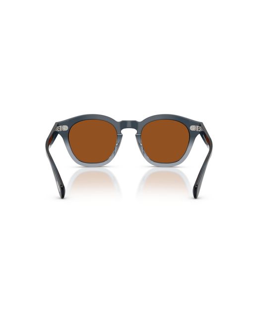 Oliver Peoples Black Sunglass Ov5382su Boudreau L.a