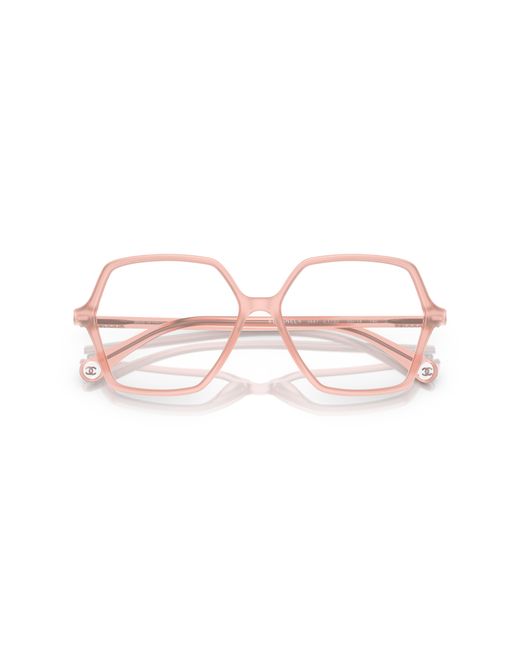 Chanel Black Sunglass Square Eyeglasses Ch3447a