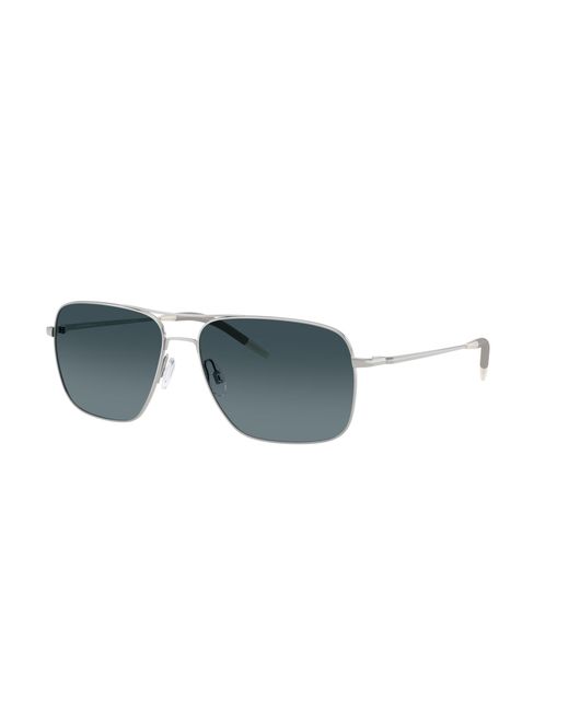 Oliver Peoples Black Sunglass Ov1150s Clifton for men