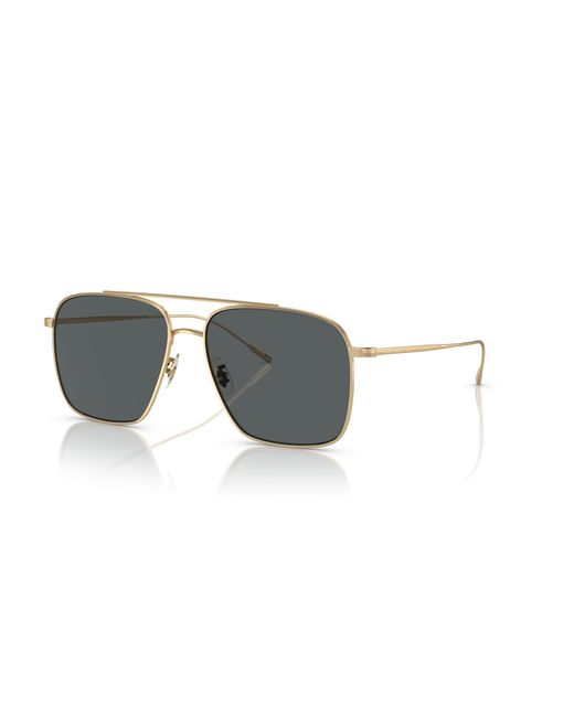 Oliver Peoples Black Sunglass Ov1320st Dresner