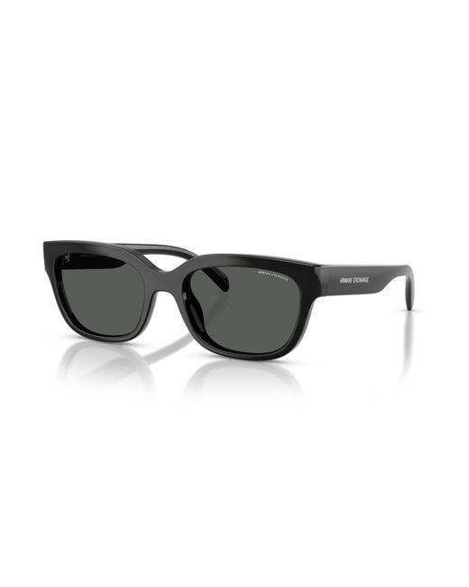 ARMANI EXCHANGE Black Sunglass Ax4155su