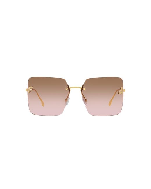 Fendi Black Sunglass Fe4082us
