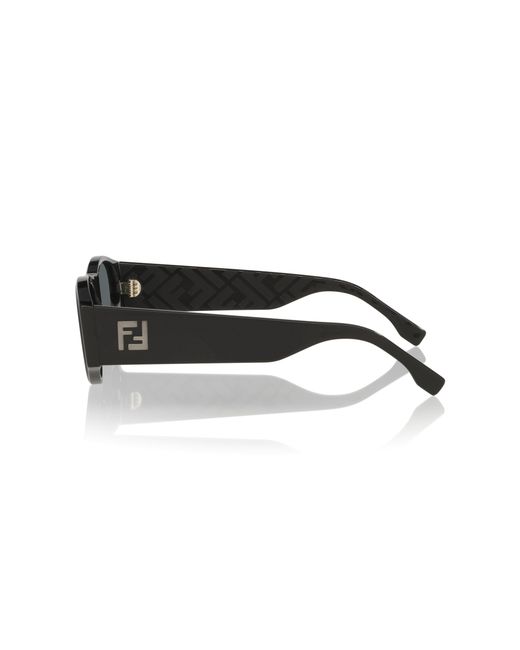 Fendi Black Sunglass Ff Squared Fe40158i for men