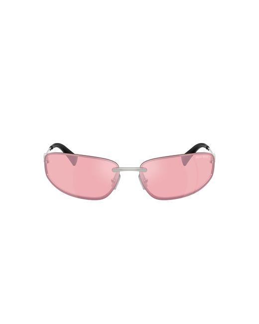 Miu Miu Vrouwelijk Sunglass Mu A50S in het Black
