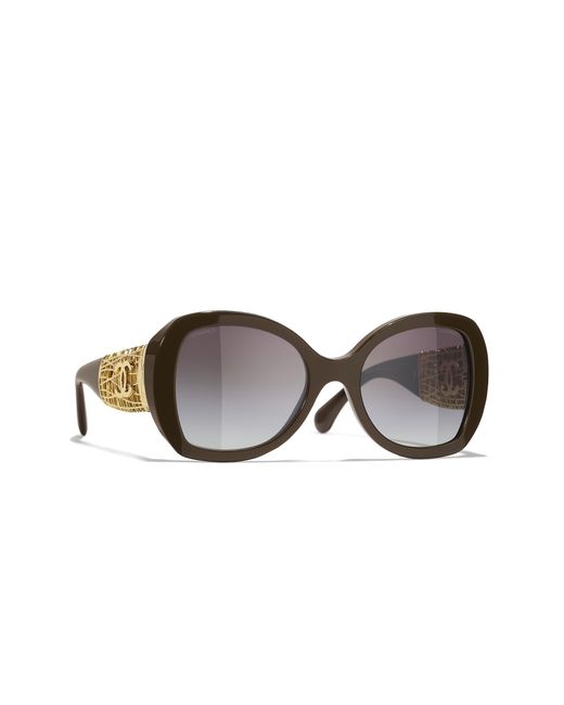 Chanel Black Sunglass Ch5531 Butterfly Sunglasses Ch5531
