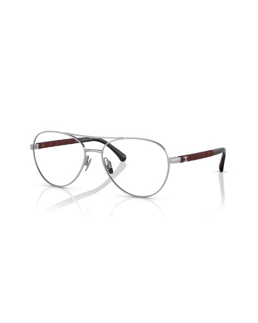 Chanel Black Sunglass Pilot Eyeglasses Ch2210q