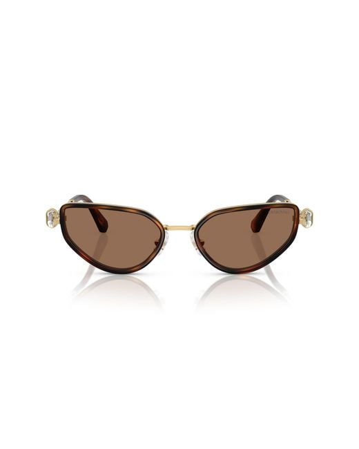 Swarovski Black Sunglass Sk7027