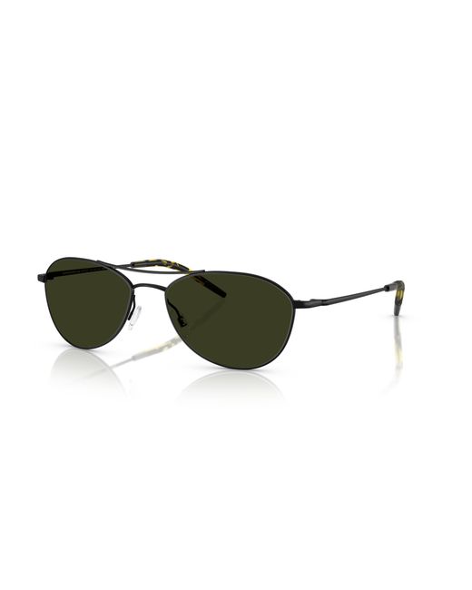 Oliver Peoples Black Sunglass Ov1358s Aero Ii