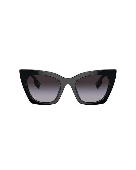 Burberry Black Marianne Cat-eye Frame Sunglasses