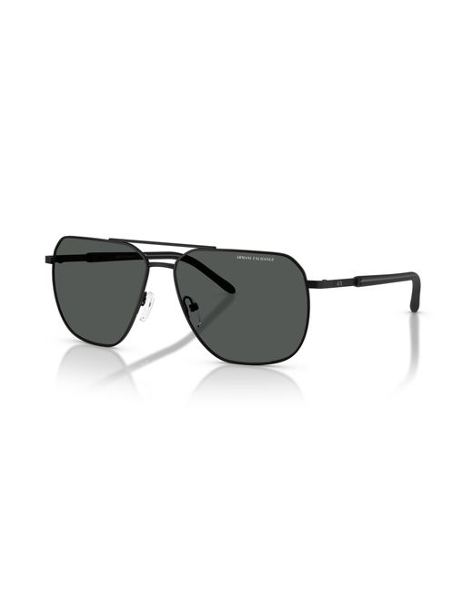 ARMANI EXCHANGE Black Sunglass Ax2057s for men
