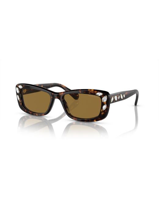 Swarovski Black Sunglass Sk6008