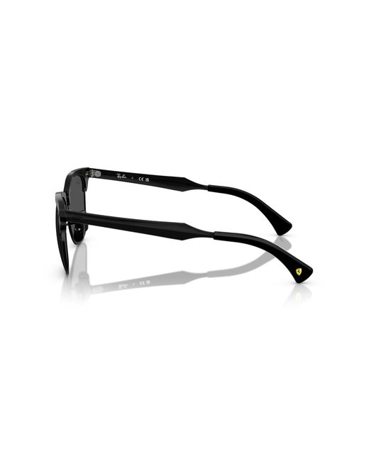 Ray-Ban Black Rb3807m Scuderia Ferrari Collection Sunglasses Frame Grey Lenses