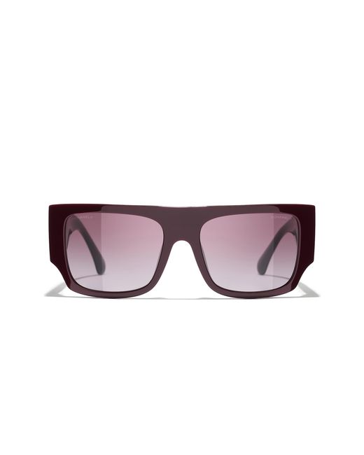 Chanel Black Sunglass Square Sunglasses Ch5549