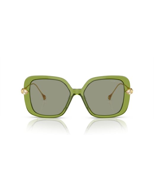 Swarovski Green Sk6011 Sunglasses