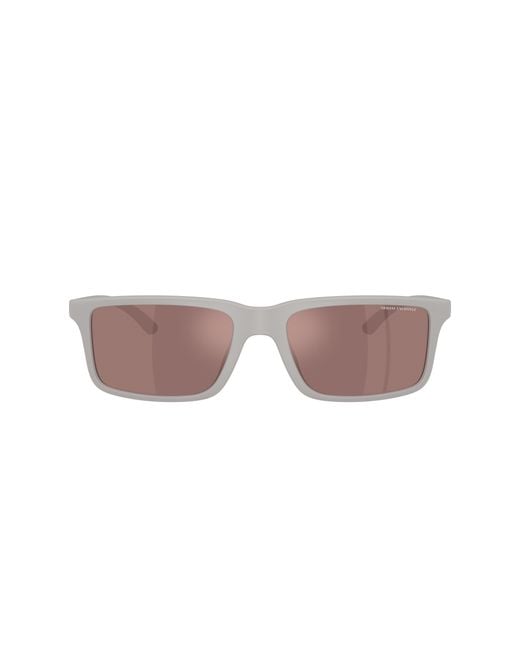 ARMANI EXCHANGE Black Sunglass Ax4157su for men