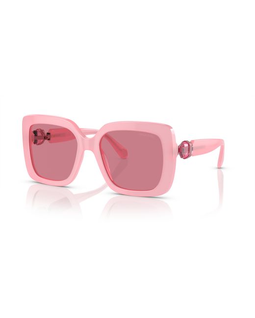 Swarovski Pink Sk6001 Sunglasses