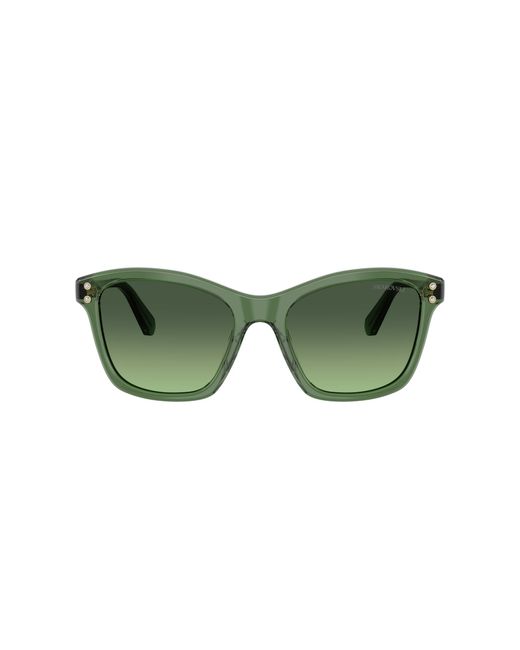 Swarovski Green Sunglass Sk6063