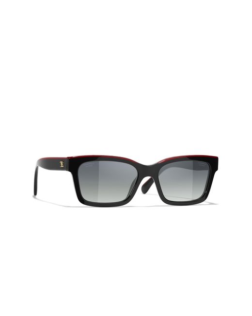 Chanel Black Sunglass Ch5417a Square Sunglasses Ch5417a