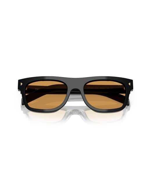 Prada Black Sunglass Pr B12s for men