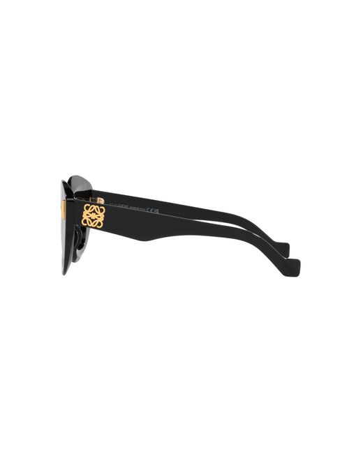 Loewe Black Sunglass Anagram Lw40127i