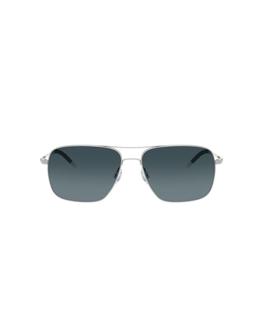 Oliver Peoples Black Sunglass Ov1150s Clifton for men