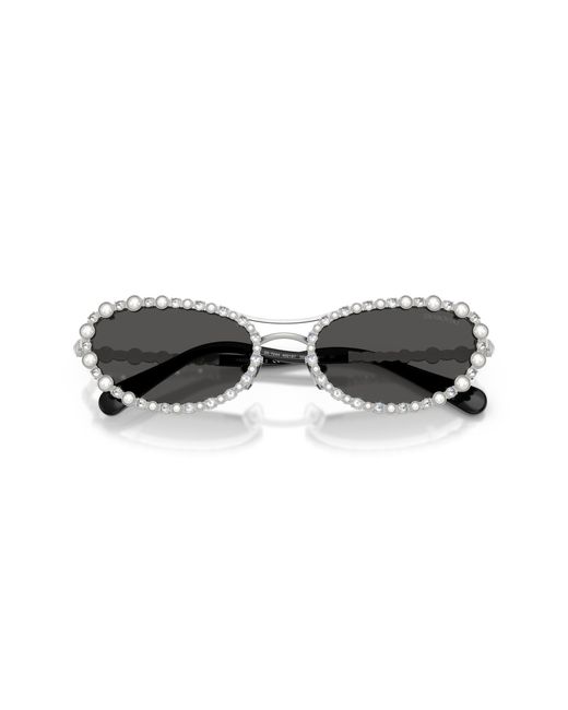Swarovski Black Sunglass Sk7044